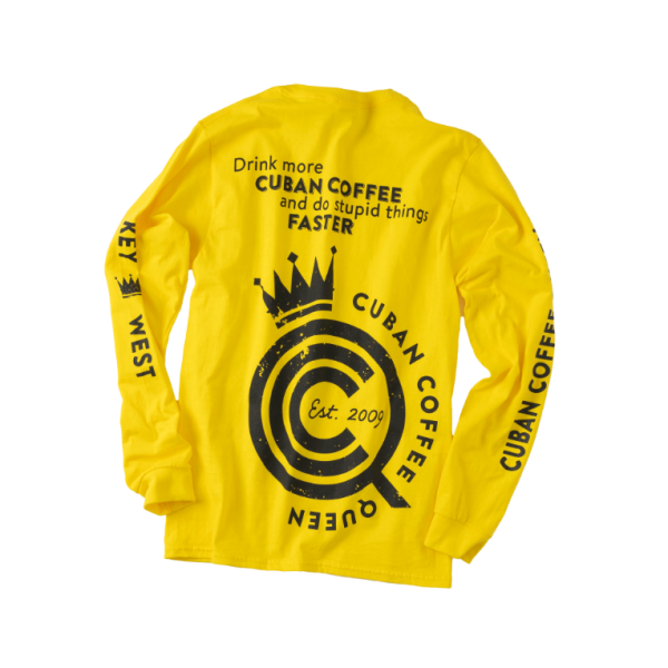 Men's long-sleeved CCQ Logo Shirt (back)