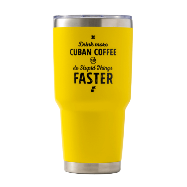 Insulated Tumbler 32oz Yellow