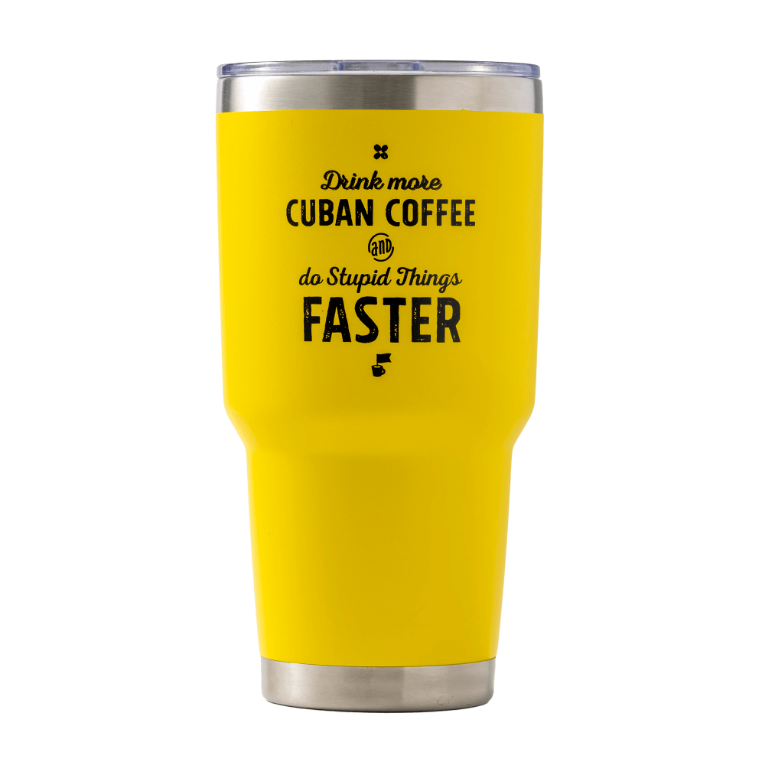 Insulated Tumbler 32oz Yellow