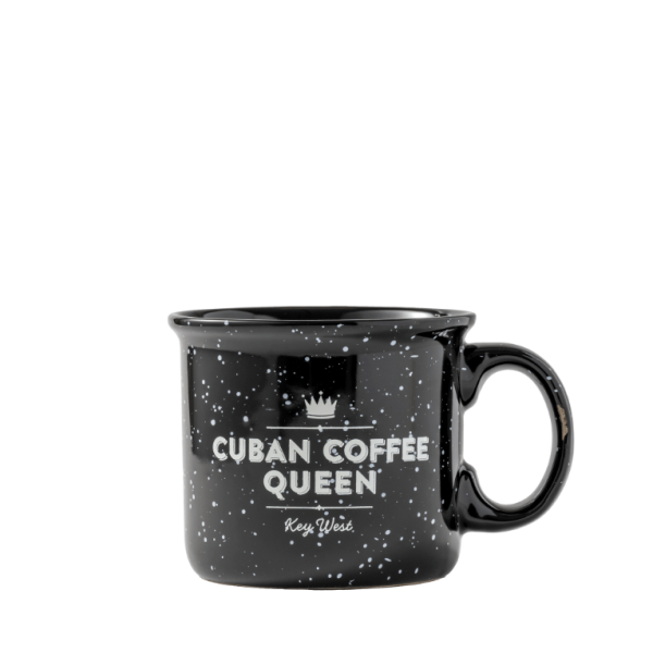 Ceramic Mug black flake
