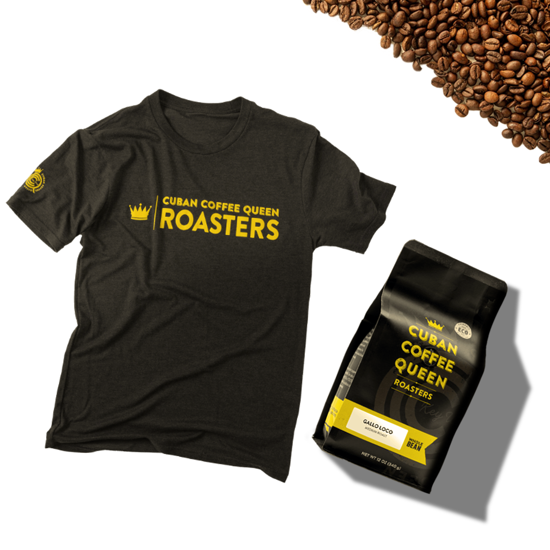 Coffee Bag with Roasters T-Shirt